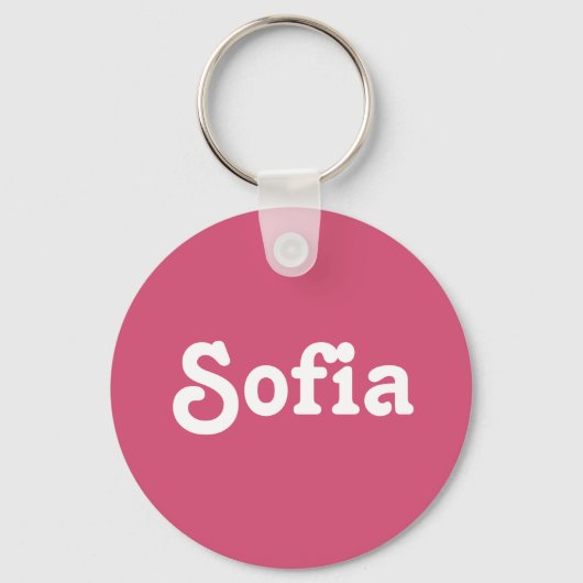 Schlüsselkette Sofia Schlüsselanhänger (Vorderseite)