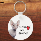 Schlüsselkette Sphynx Schlüsselanhänger (Vorderseite)