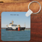 Schlüsselkette Spinnmetall Schlüsselanhänger (Rückseite)