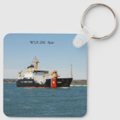 Schlüsselkette Spinnmetall Schlüsselanhänger (Rückseite)