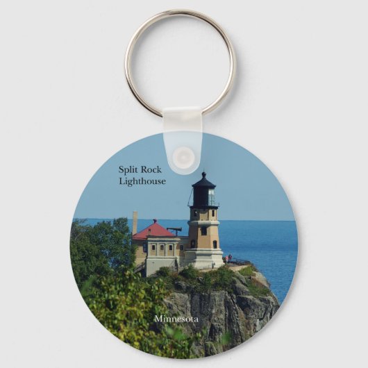 Schlüsselkette Split Rock Lighthouse Schlüsselanhänger (Vorderseite)