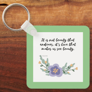 Schlüsselkette Tolstoi Schlüsselanhänger