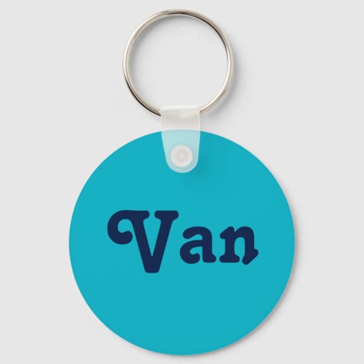 Schlüsselkette Van Schlüsselanhänger (Vorderseite)