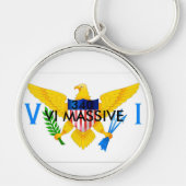 SCHLÜSSELkette, VI ENORM Schlüsselanhänger (Vorne)