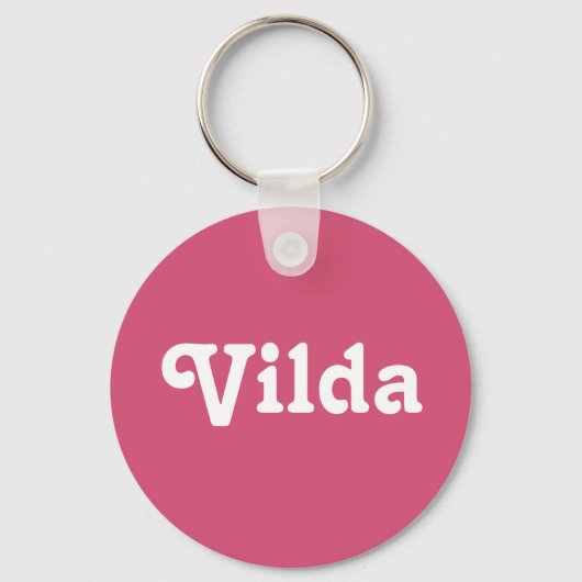 Schlüsselkette Vilda Schlüsselanhänger (Vorderseite)