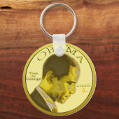 Schlüsselkette von Obamacoin Schlüsselanhänger (Vorderseite)