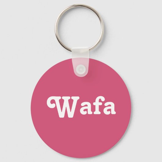 Schlüsselkette Wafa Schlüsselanhänger (Vorderseite)