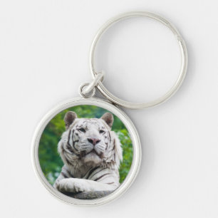 Schlüsselkette "White Tiger" Schlüsselanhänger