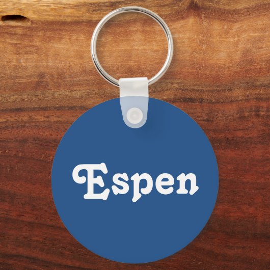 Schlüsselketten-Espen Schlüsselanhänger (Vorderseite)