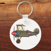 Schlüsselketten für das Vintage Flugzeug Schlüsselanhänger (Vorderseite)