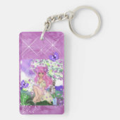 Schlüsselketten für junge Mädchen Schlüsselanhänger (Rückseite)