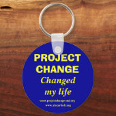 Schlüsselketten für Projektänderungen Schlüsselanhänger (Vorderseite)