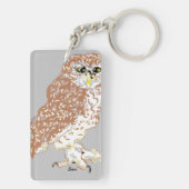 Schlüsselketten-Gepunktetes Ei Schlüsselanhänger (Rückseite)