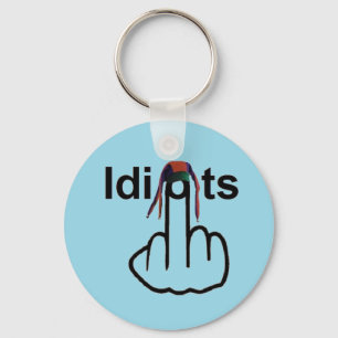 Schlüsselketten-Idioten Gedreht Schlüsselanhänger
