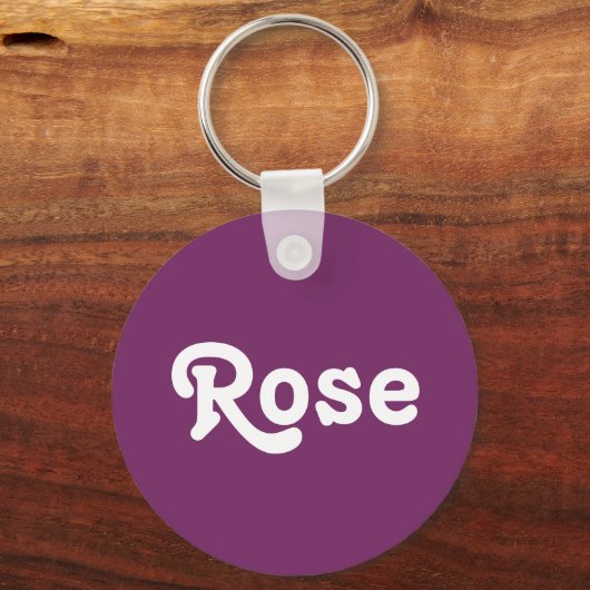 Schlüsselketten-Rose Schlüsselanhänger (Vorderseite)