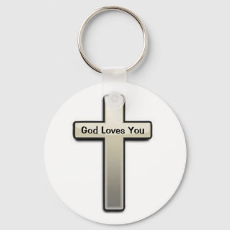 Schlüsselketten Silver Cross God Liebe You Schlüsselanhänger