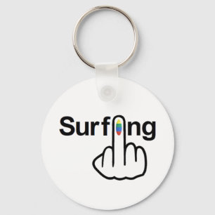 Schlüsselketten-Surfing-Dreh Schlüsselanhänger