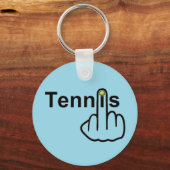 Schlüsselketten-Tennis-Dreh Schlüsselanhänger (Vorderseite)