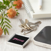 Schlüsselkettenbarmherzigkeit Schlüsselanhänger (Seite)