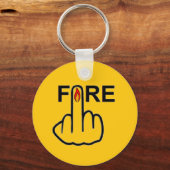 Schlüsselkettenfeuer Gedreht Schlüsselanhänger (Vorderseite)