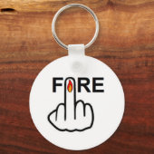 Schlüsselkettenfeuer Gedreht Schlüsselanhänger (Vorderseite)