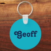 Schlüsselkettengeoff Schlüsselanhänger (Vorderseite)