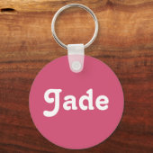 Schlüsselkettenjade Schlüsselanhänger (Vorderseite)