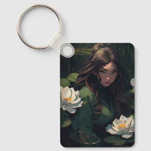 Schlüsselkettenmädel Schlüsselanhänger (Vorderseite)