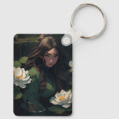 Schlüsselkettenmädel Schlüsselanhänger (Rückseite)