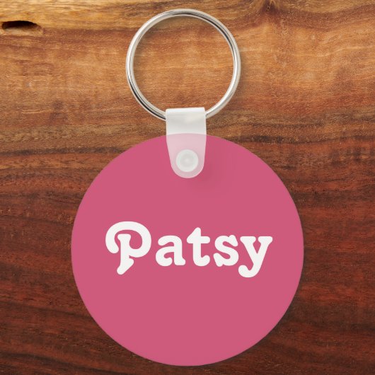 Schlüsselkettenpatsy Schlüsselanhänger (Vorderseite)