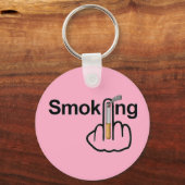 Schlüsselkettenrauchen Gedreht Schlüsselanhänger (Vorderseite)