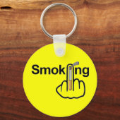 Schlüsselkettenrauchen Gedreht Schlüsselanhänger (Vorderseite)