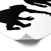 Schlüsselkleber für Schlossschloss Poster (Ecke)