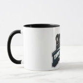 Schlüsselkrähen-Kaffee-Tasse Tasse (Links)