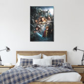 Schlüsselkunst Leinwanddruck (Insitu (Schlafzimmer))