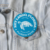SchlüsselLargo (Meeresschildkröte) Button (Beispiel)