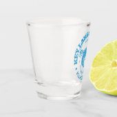 SchlüsselLargo (Meeresschildkröte) Schnapsglas (Links)