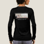 Schlüsselloch Dummköder Frauen lange Ärmel Shirt (Rückseite)