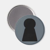 Schlüsselloch Magnet (Vorderseite/Rückseite)