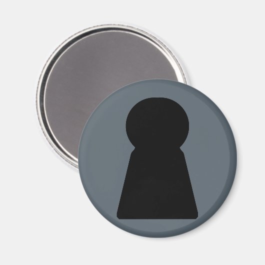 Schlüsselloch Magnet (Vorderseite/Rückseite)