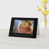 Schlüsselloch Nebula Hubble Telescope Foto Karte (Gelbe Blume)