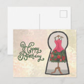 Schlüsselloch Postkarte (Vorne/Hinten)