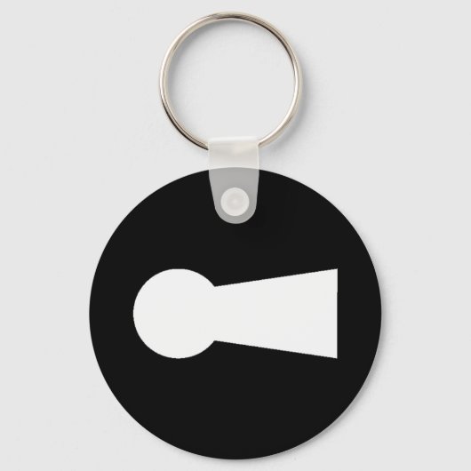 Schlüsselloch Schlüsselanhänger (Vorderseite)