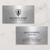 Schlüsselloch-Sicherheitsspeicherdienst Visitenkarte (Vorne/Hinten)