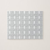 Schlüsselnummern für Braille-Computer Puzzle (Horizontal)