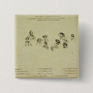 Schlüsselplatte zum Porträt der Königsfamilie b Button