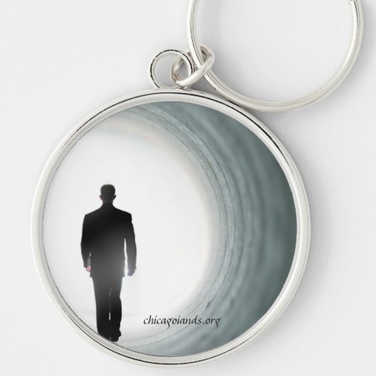 Schlüsselring Chicagos IANDS Schlüsselanhänger (Vorne)