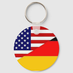 Schlüsselring der deutschen amerikanischen schlüsselanhänger