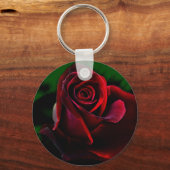 Schlüsselring für majestätische Rose Schlüsselanhänger (Vorderseite)