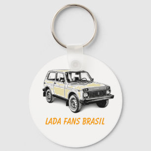 SCHLÜSSELRING LADA FANS BRASILIEN SCHLÜSSELANHÄNGER